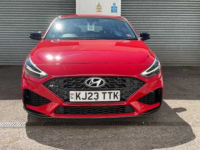 Hyundai I30 FASTBACK 1.5T GDi N Line 5dr DCT Red