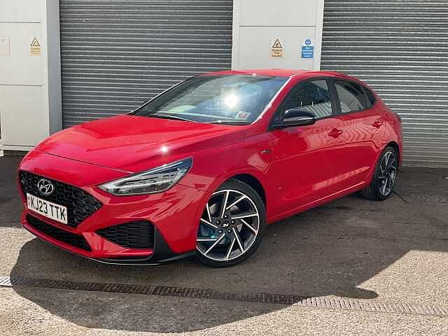 Hyundai I30 FASTBACK 1.5T GDi N Line 5dr DCT Red