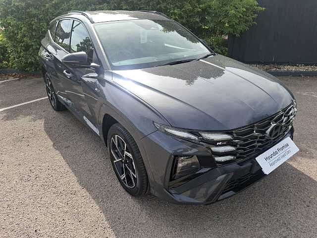 Hyundai TUCSON 1.6T 239 Hybrid N Line 5dr Auto Ectrnc Gry Prl