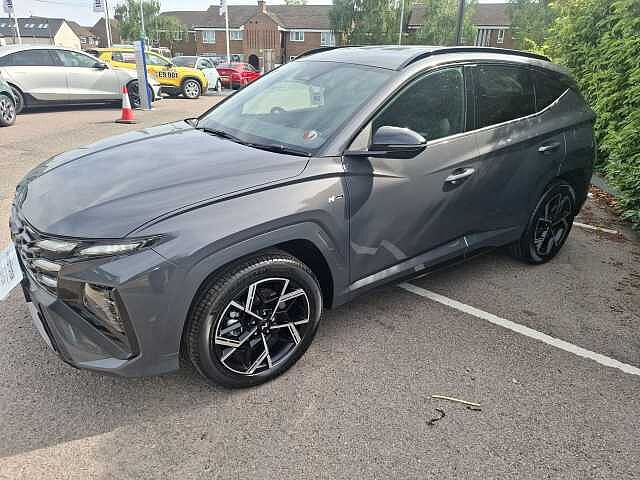 Hyundai TUCSON 1.6T 239 Hybrid N Line 5dr Auto Ectrnc Gry Prl