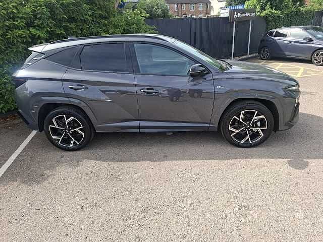 Hyundai TUCSON 1.6T 239 Hybrid N Line 5dr Auto Ectrnc Gry Prl