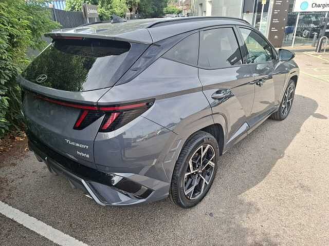 Hyundai TUCSON 1.6T 239 Hybrid N Line 5dr Auto Ectrnc Gry Prl